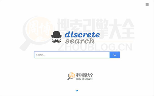 Discretesearch首页缩略图