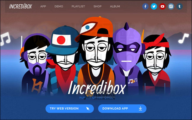 IncrediBox首页缩略图