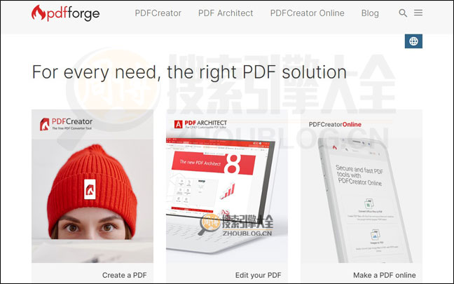 PdfForge首页缩略图