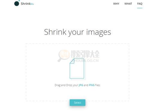 Shrinkme：在线免费图片压缩工具【加拿大】