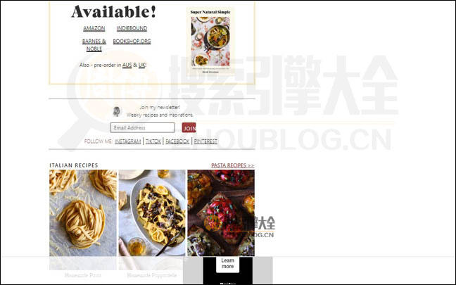 101CookBooks首页缩略图2