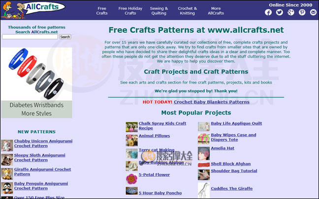 AllCrafts首页缩略图
