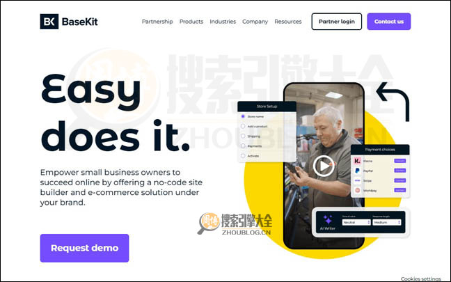 BaseKit：在线企业建站网页编辑器服务网【