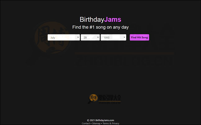 Birthdayjams首页缩略图