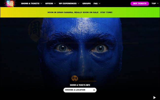 BlueMan首页缩略图