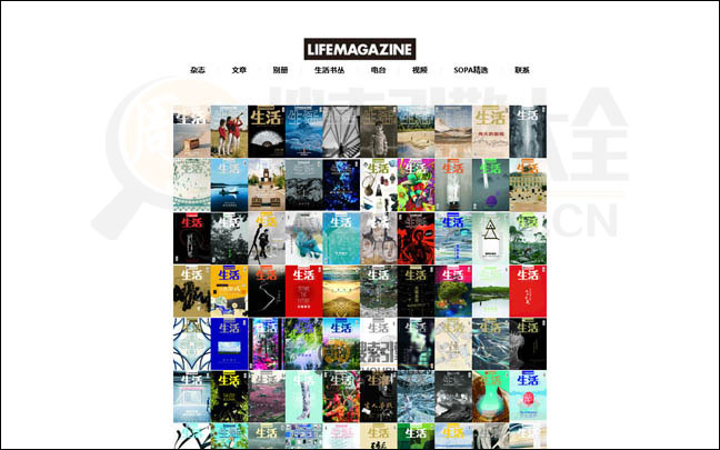 LifeMagazine首页缩略图