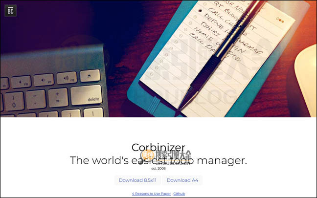 Corbinizer首页缩略图