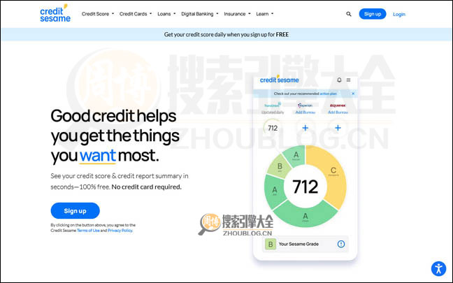 CreditSesame：个人理财服务平台【美国】
