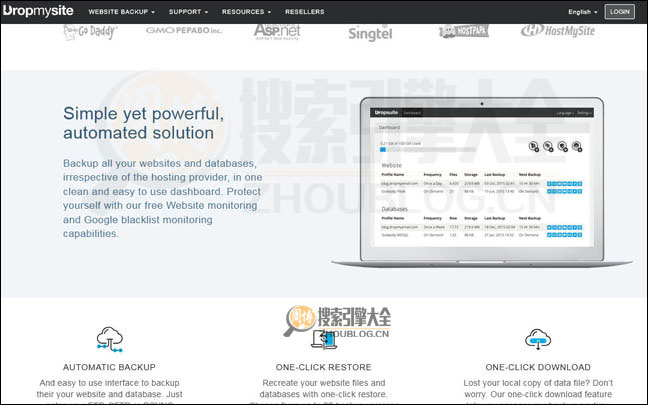 DropMySite首页缩略图2