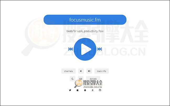 FocusMusic首页缩略图