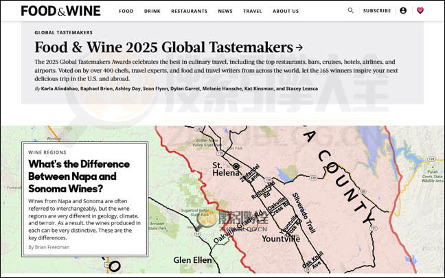 FoodAndWine首页缩略图2