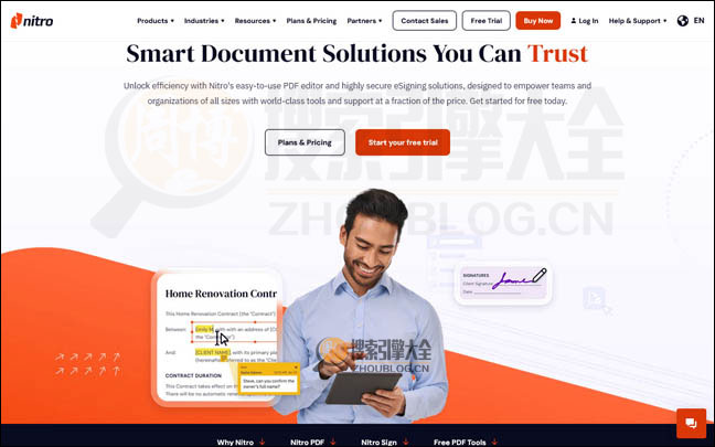 Nitro首页缩略图
