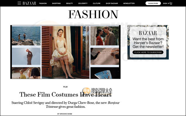 Harper Bazaar首页缩略图2