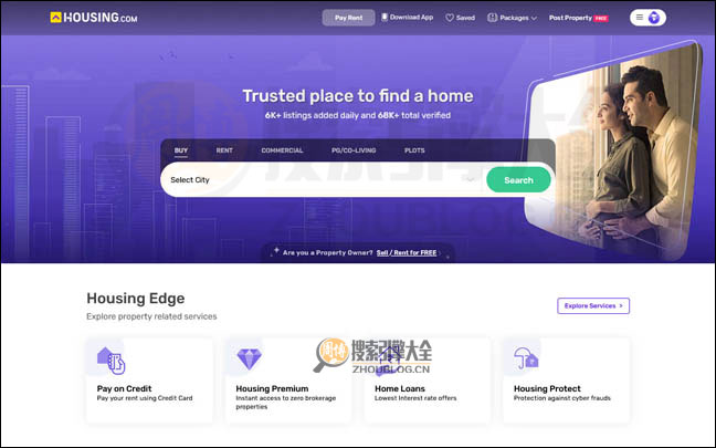 Housing：印度房地产营销网