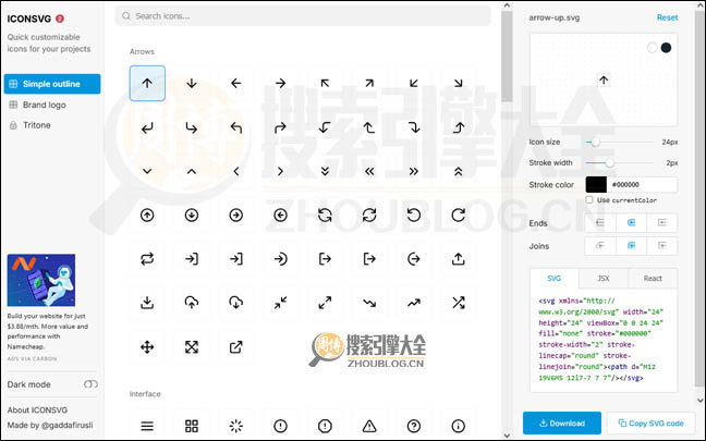 ICONSVG首页缩略图