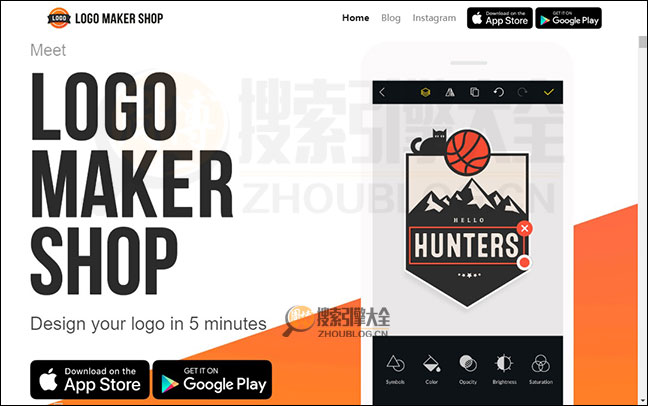 Logo Maker Shop 通过模版制作LOGO应用【美国