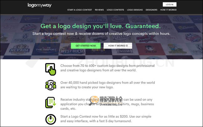 LogoMyWay：在线LOGO设计竞价平台【美国】