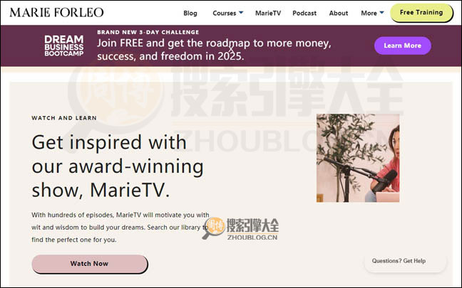 MarieForleo首页缩略图2