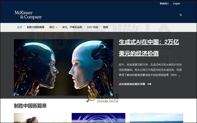 Mckinsey首页缩略图