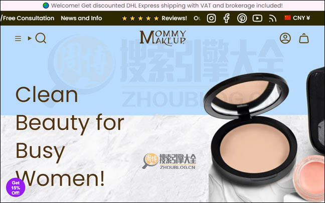 MomMyMakeup首页缩略图