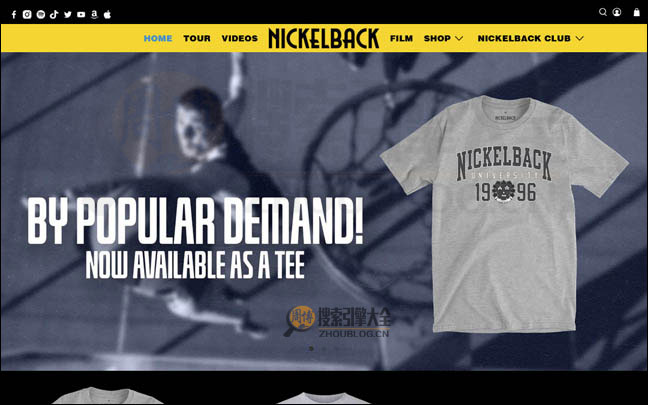 Nickelback首页缩略图