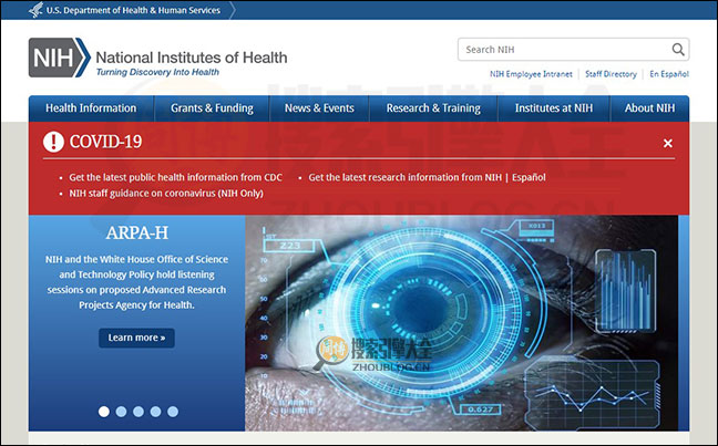 Nih首页缩略图