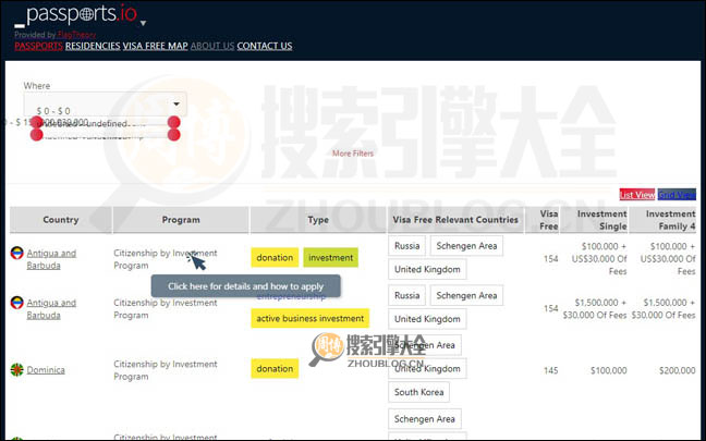 PassPorts首页缩略图