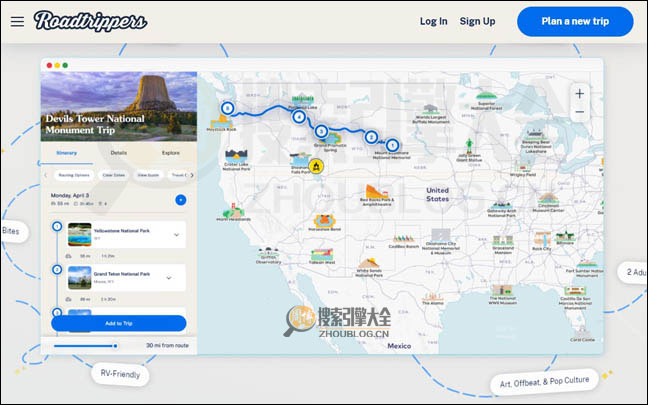 RoadTrippers首页缩略图2