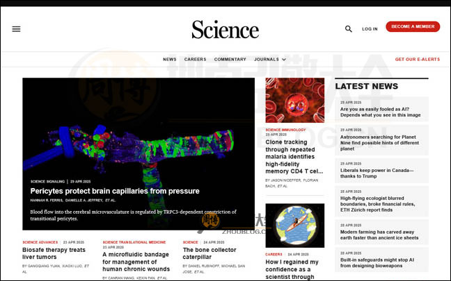 ScienceMag首页缩略图