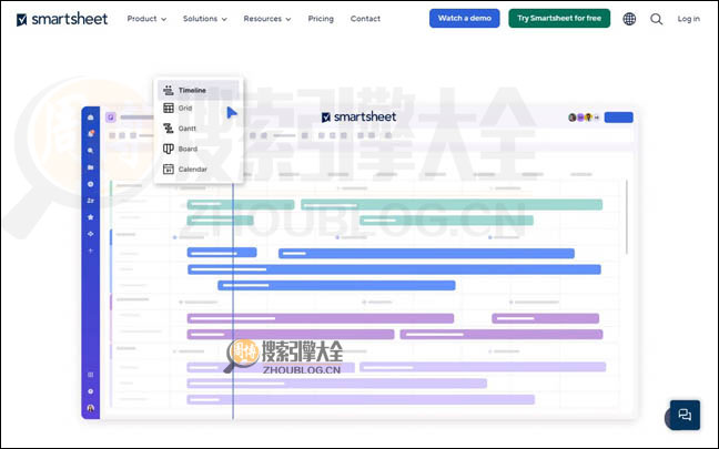 SmartSheet：企业可视化热图制作平台【美国