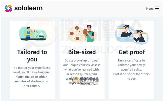 Sololearn首页缩略图2