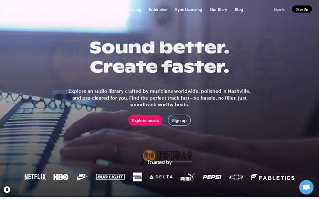 SoundStripe：精选电影音效素材库【加拿大