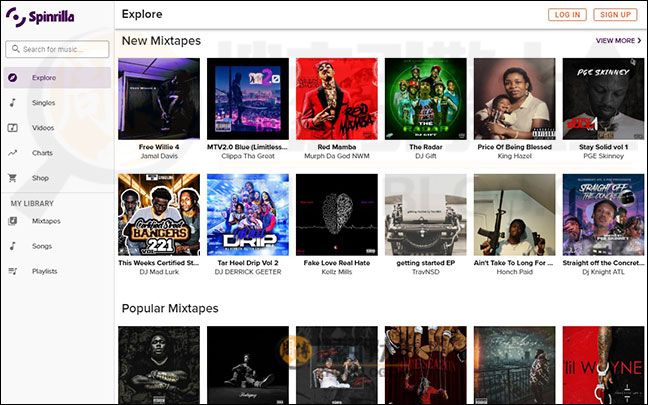 Spinrilla：免费嘻哈音乐分享网【美国】