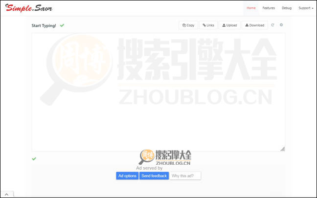 SimpleSavr首页缩略图