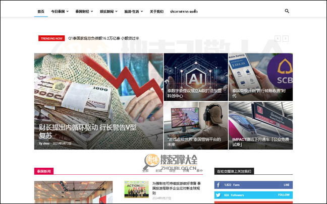 ThaiZhongHua：泰中华泰国中文资讯网【泰国