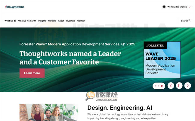 ThoughtWorks：全球IT咨询公司【美国】