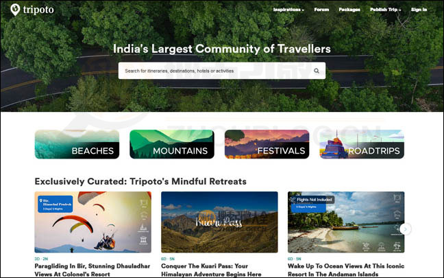 Tripoto：私人旅游行程分享社区