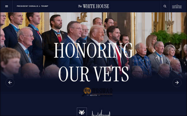 WhiteHouse首页缩略图