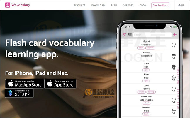 Wokabulary：英语词汇学习和管理应用【美国