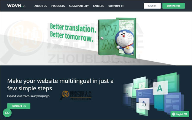 WOVN.io：网站多语言翻译平台【美国】