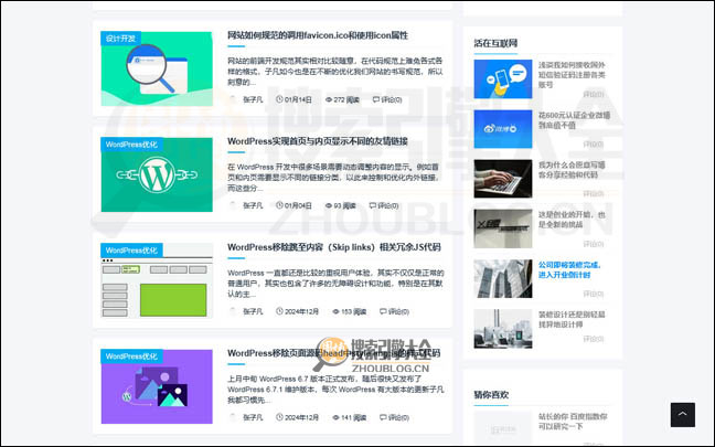 泪雪博客首页缩略图2